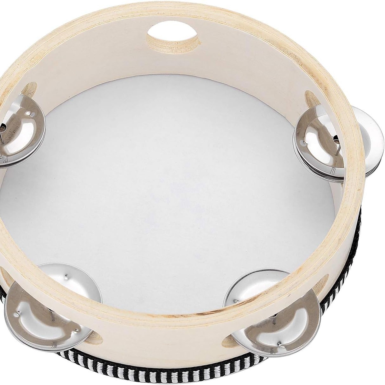 Kids Tambourine 6 Inch Birch Hand Drum: image 2
