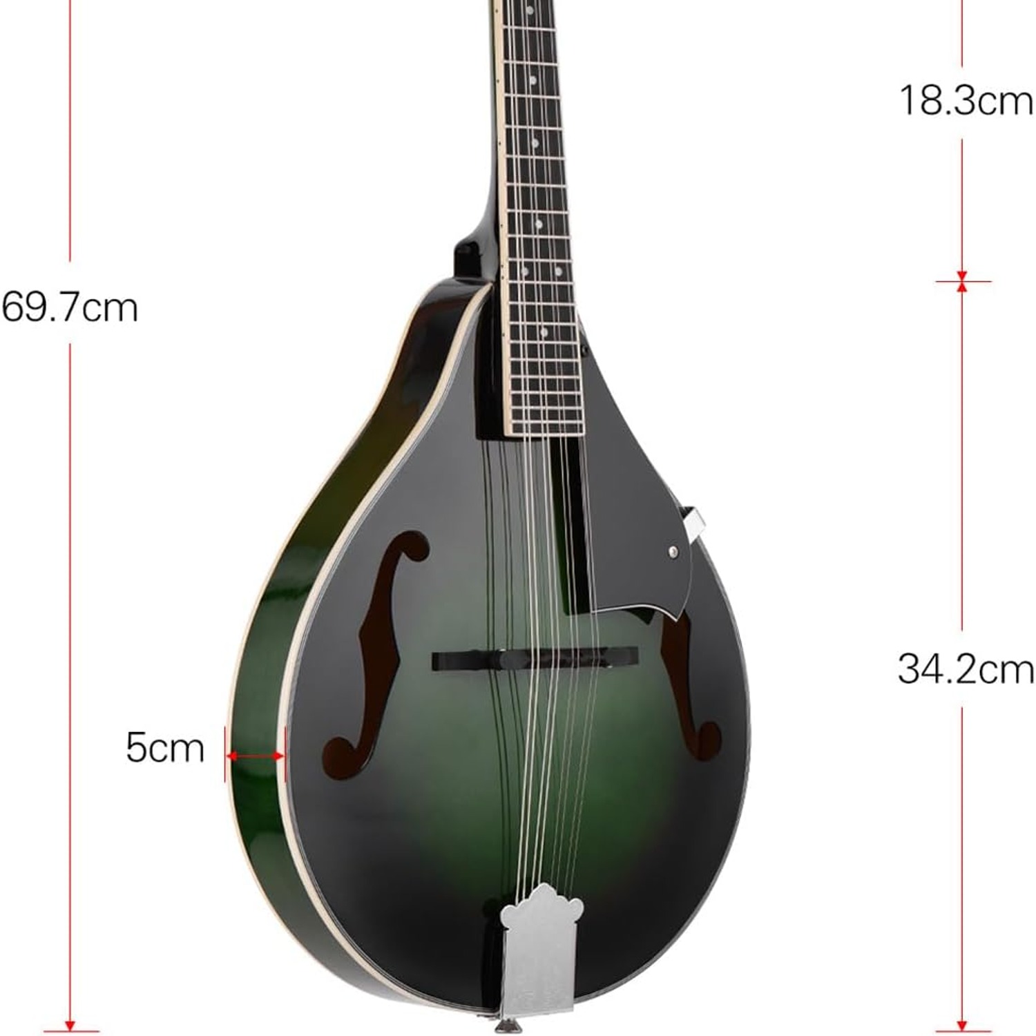 A-Style 8-String Mandolin with Storage Bag